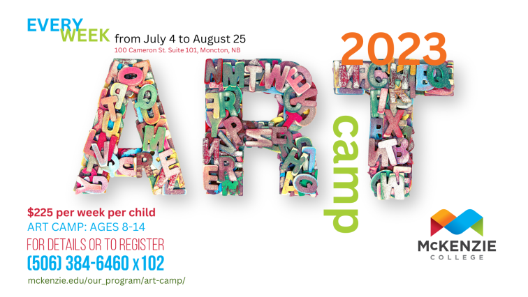 McKenzie College Art Camp 2023